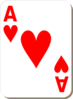 Ace Of Hearts Clip Art